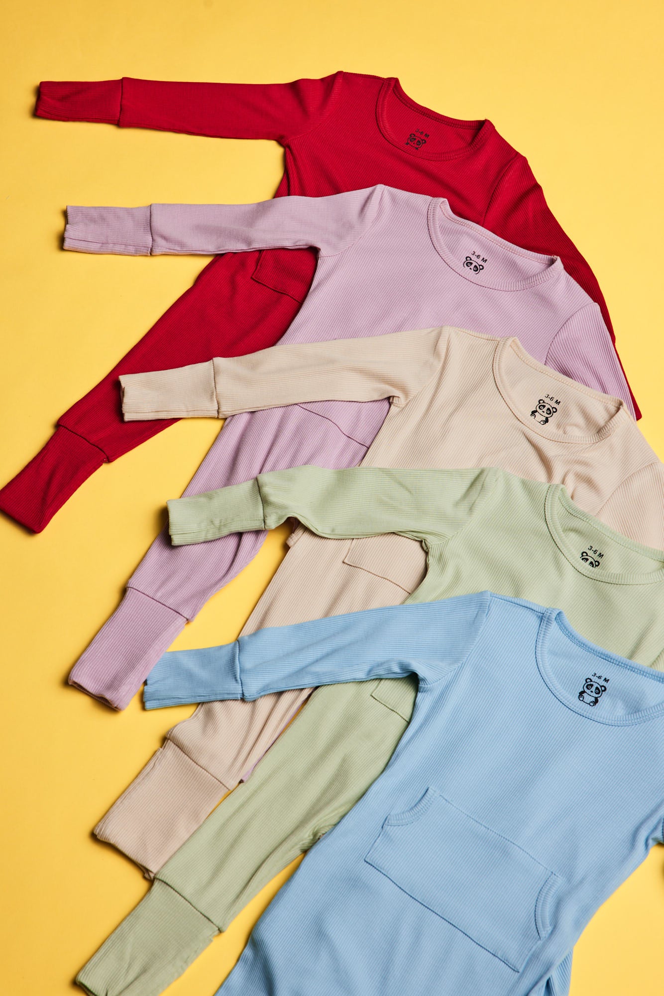 Ribbed rompers